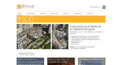 Desktop Screenshot of alivaingenieros.net